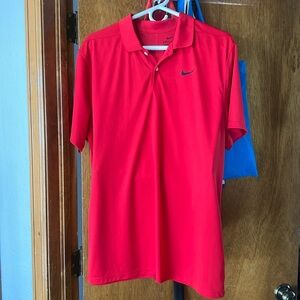 Nike dry, fit golf shirt and great shape. Only one a couple of times.